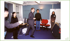 The Land Registrar demonstrated his full support by actively participating in the class activity