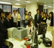 Tour of the Customer Centre on 19/F., Queensway Government Offices