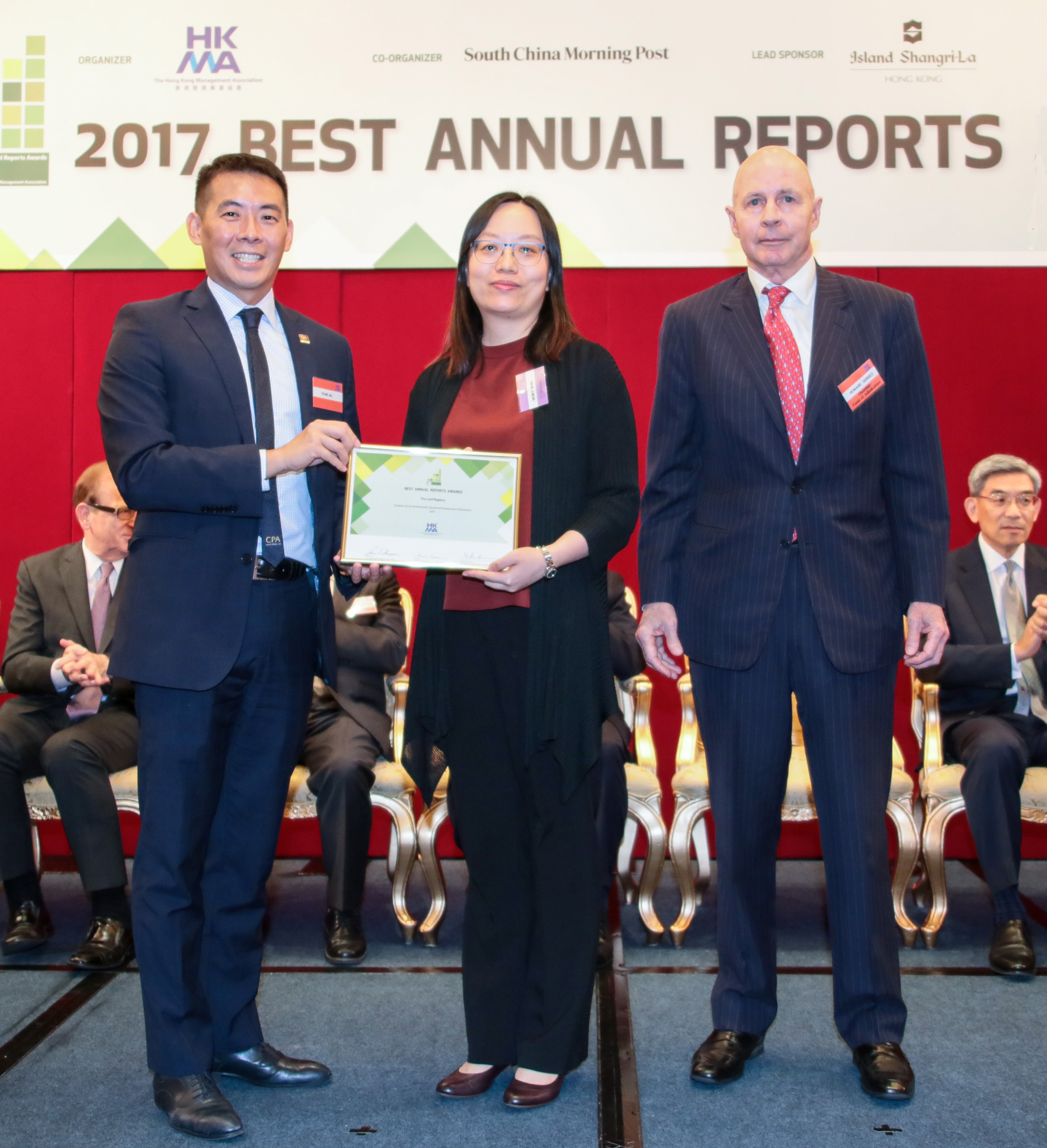 Awards for Land Registry Trading Fund (LRTF) Annual Report 2015/16