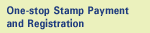 One-stop Stamp Payment and Registration