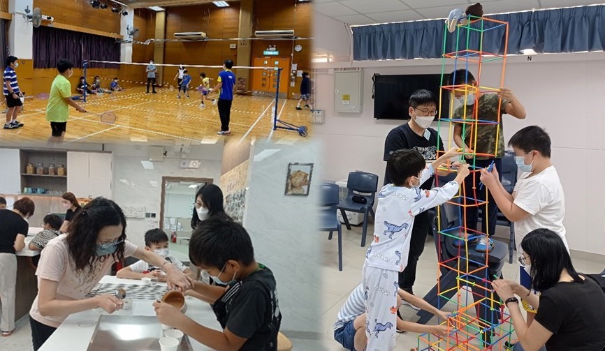为 青 少 年 举 办 羽 毛 球 训 练 班、杯 子 蛋 糕 烘 焙 坊 及 破 冰 游 戏 活 动