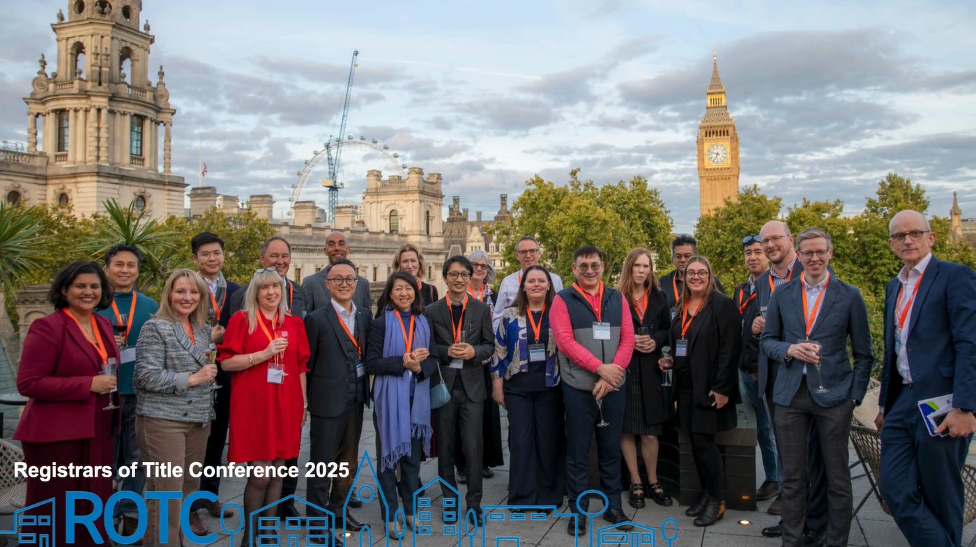 Representatives from the Land Registry and delegates from various overseas jurisdictions attending the Registrars of Titles Conference 2025 Representatives from the Land Registry and delegates from various overseas jurisdictions attending the Registrars of Titles Conference 2025