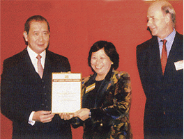 Annual Report 1998/99 was awarded with an Honourable Mention in the Hong Kong Management Association Best Annual Reports Awards 2000
