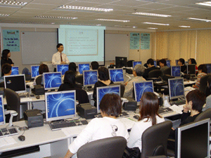 Staff attending IRIS training