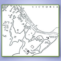 Town Plan proposed by the Land Officer in 1843 Town Plan proposed by the Land Officer in 1843