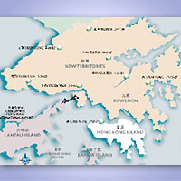 Hong Kong Map