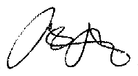 Kim Salkeld's signature