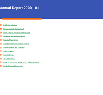 Image of Annual Report 2000 - 01