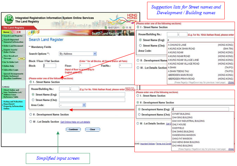 Land registry update name deals