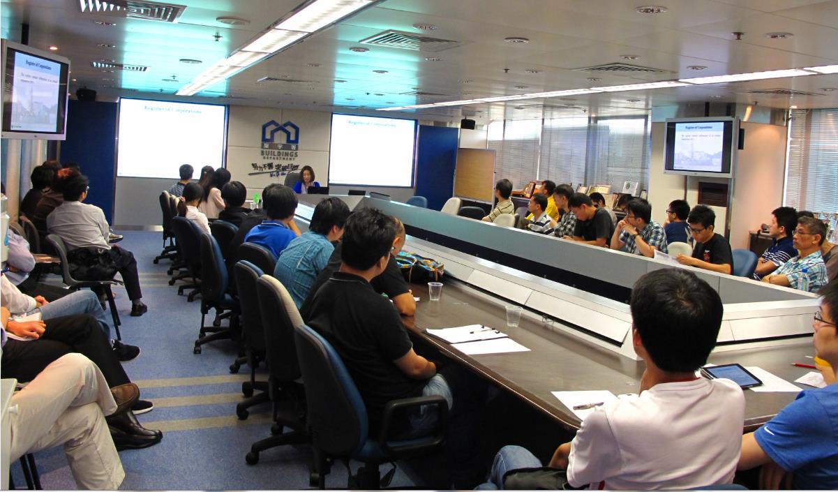 Briefings on Land Registry's Services for Buildings Department