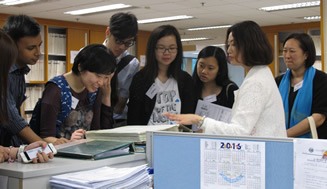 Visit by the HKU Space Po Leung Kuk Stanley Ho Community College.pic