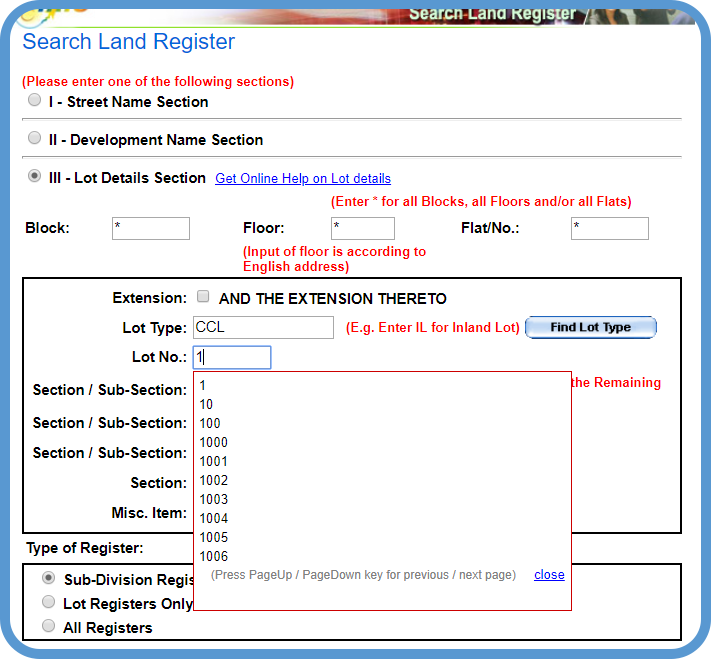 Integrated Registration Information System (IRIS) Enhancements