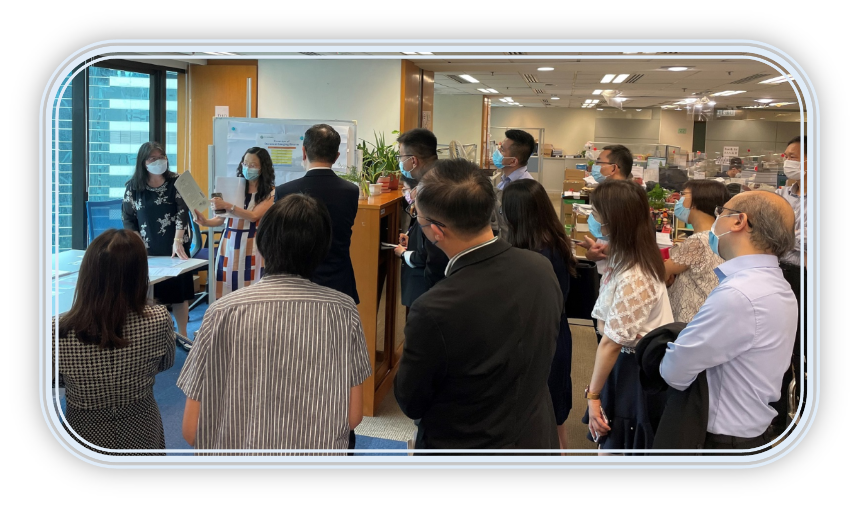 Visit to the Central Imaging Centre by the Judiciary_Image 1