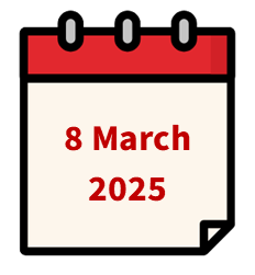 8 March 2025