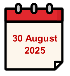 30 August 2025