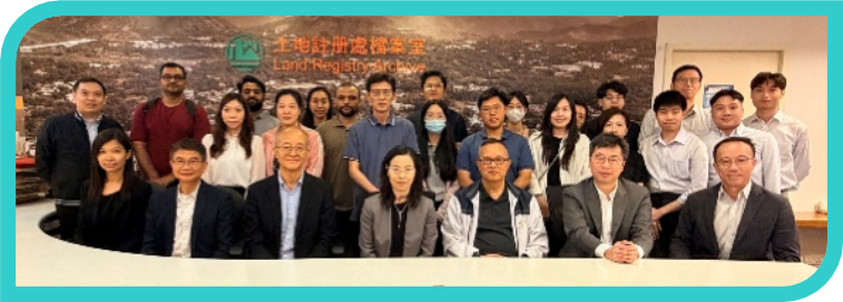 香港理工大学地理空间智能研究中心与土地及空间研究院参观土地注册处档案室_图 1
