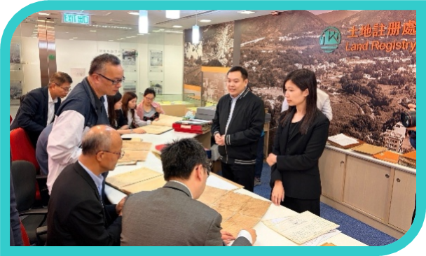 Visit by the Research Centre for Artificial Intelligence in Geomatics (RCAIG) and the Research Institute for Land and Space (RILS) of the Hong Kong Polytechnic University to the LR Archive_Image 2